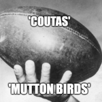 Football Rivalry - The Coutas v The Mutton Birds