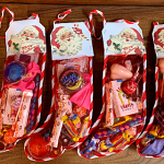 CHRISTMAS STOCKINGS - RED NET & 'RUBBISH' 🧑🎄😍