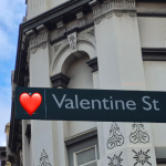 Valentine Street, Haymarket - an Alley With Heart & Attitude. ❤️